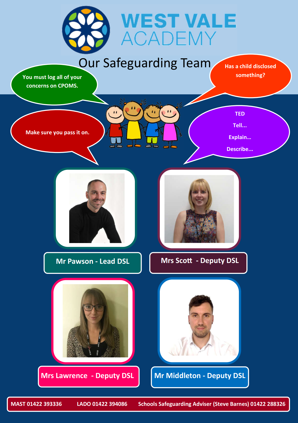 Safeguarding - West Vale Academy